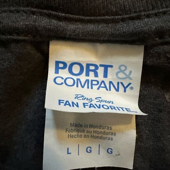 Charcoal Gray Friends “Unagi” short sleeve T-shirt L NWOT - Picture 3 of 6